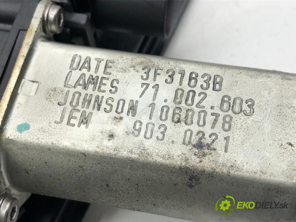 BMW E90 sedan 2005 95 kW 318 i 1995 mechanismus okna levý zadní část 7075883