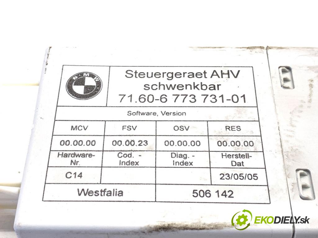 BMW E90 sedan 2005 95 kW 318 i 1995 modul tažného oka 6773731 (Řídící jednotka ostatní)