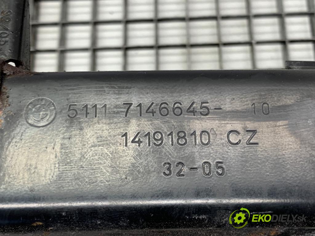 BMW E90 sedan 2005 95 kW 318 i 1995 Výstuha nárazníka predný 7146645 (Výstuha predná)