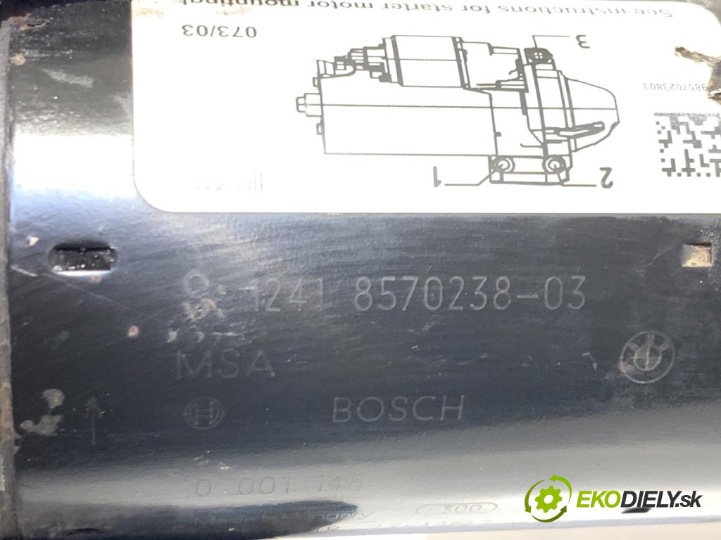 BMW E84 SUV 2013 85 kW sDrive 16 d 1995 startér 8570238 (Startér)