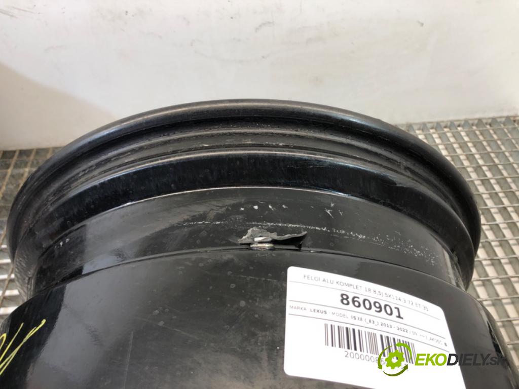 LEXUS IS sedan 2019 133 kW 300h (AVE30_) 2494 disky HLINÍK 18 8,5J 5X114,3 72 ET 35