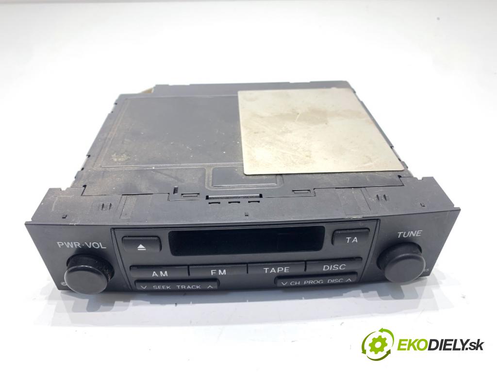 TOYOTA LAND CRUISER J12 samochód terenowy zamknięty 2006 127 kW 3.0 D-4D (KDJ120, KDJ125, KDJ121) 2982 RADIO 86120-60461 (Audio zařízení)