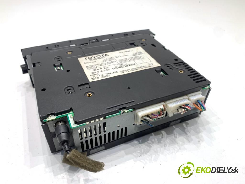 TOYOTA LAND CRUISER J12 samochód terenowy zamknięty 2006 127 kW 3.0 D-4D (KDJ120, KDJ125, KDJ121) 2982 RADIO 86120-60461 (Audio zařízení)