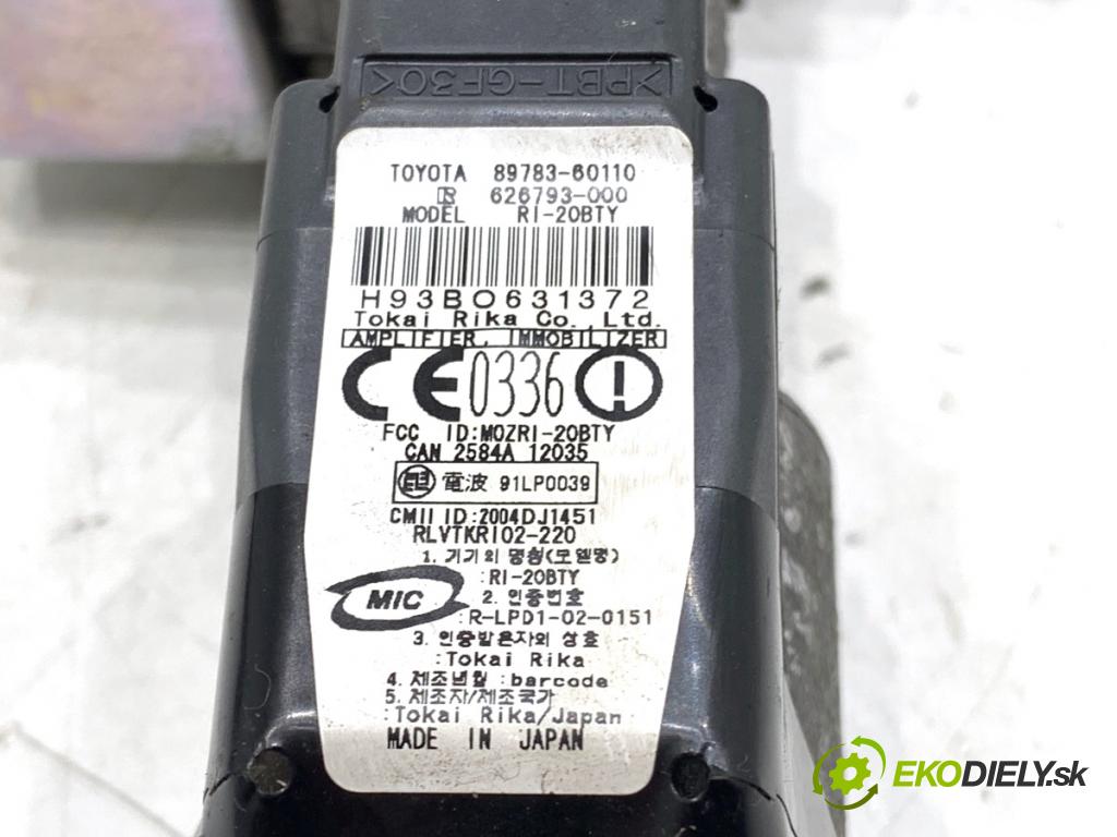 TOYOTA LAND CRUISER J12 samochód terenowy zamknięty 2006 127 kW 3.0 D-4D (KDJ120, KDJ125, KDJ121) 2982 spínačka 45020-60-15 (Spínací skříňka)