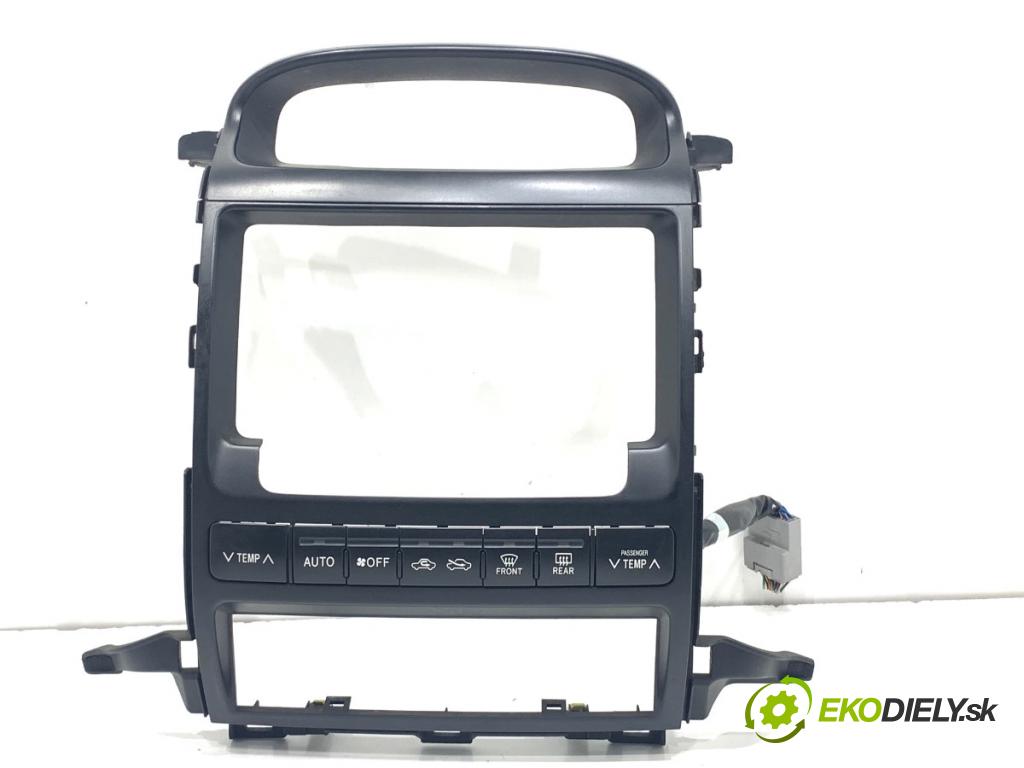 TOYOTA LAND CRUISER J12 samochód terenowy zamknięty 2006 127 kW 3.0 D-4D (KDJ120, KDJ125, KDJ121) 2982 Panel ovládaní topení 655944-0070 (Páčky pod volantem)