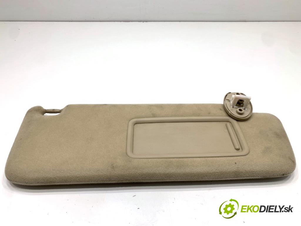 TOYOTA LAND CRUISER J12 samochód terenowy zamknięty 2006 127 kW 3.0 D-4D (KDJ120, KDJ125, KDJ121) 2982 clona sluneční pravý 