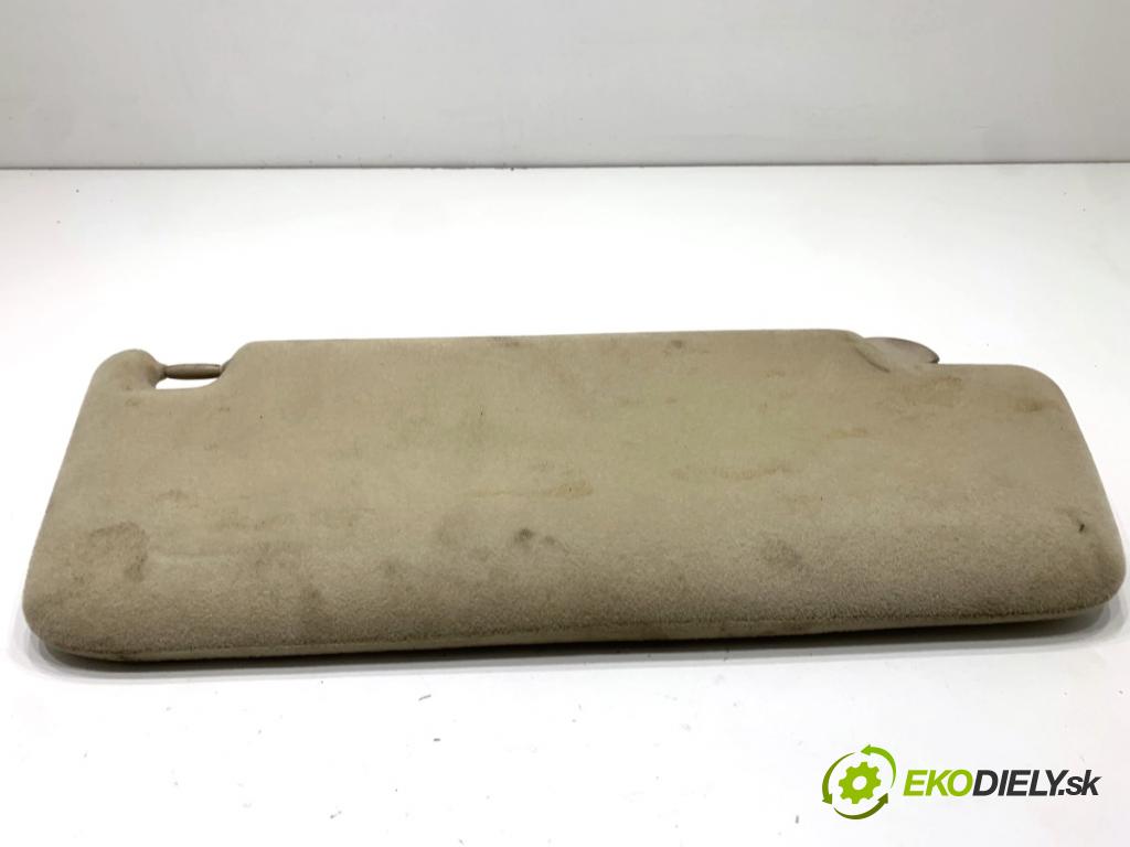 TOYOTA LAND CRUISER J12 samochód terenowy zamknięty 2006 127 kW 3.0 D-4D (KDJ120, KDJ125, KDJ121) 2982 Clona slnečná ľavy