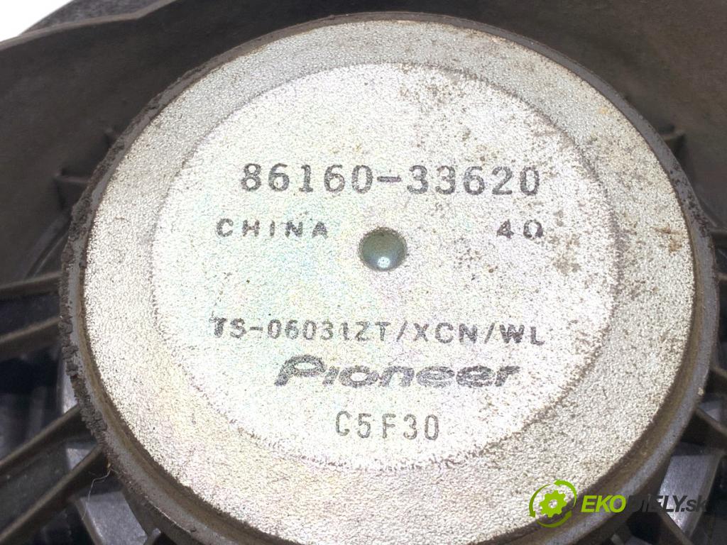 TOYOTA LAND CRUISER J12 samochód terenowy zamknięty 2006 127 kW 3.0 D-4D (KDJ120, KDJ125, KDJ121) 2982 reproduktory 86160-33620 86160-60300