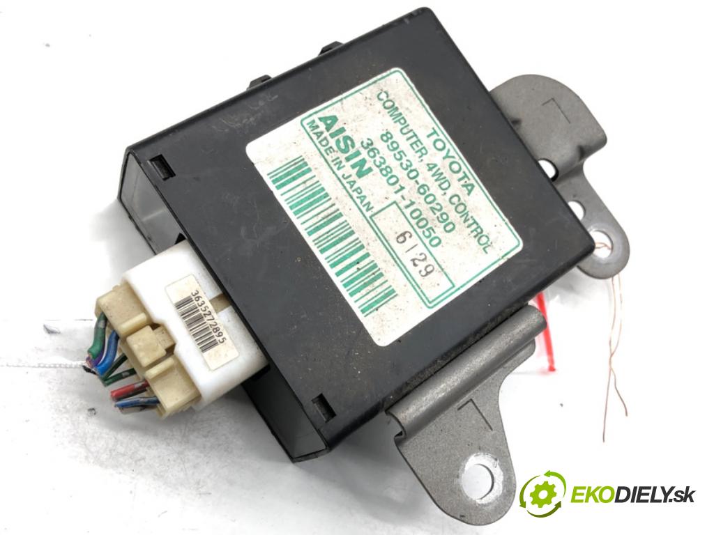 TOYOTA LAND CRUISER J12 samochód terenowy zamknięty 2006 127 kW 3.0 D-4D (KDJ120, KDJ125, KDJ121) 2982 Modul náhonu (pohonu) 89530-60290 (Riadiaca jednotka ostatné)