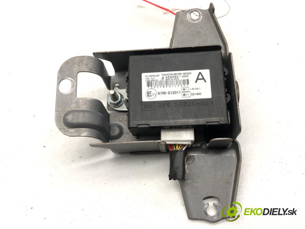 TOYOTA LAND CRUISER J12 samochód terenowy zamknięty 2006 127 kW 3.0 D-4D (KDJ120, KDJ125, KDJ121) 2982 Modul 89780-60320