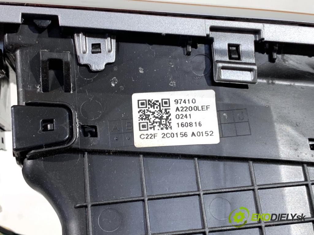 KIA CEED Kombi 2016 100 kW 1.6 CRDi 136 1582 Mriežky kúrenia predný stredna