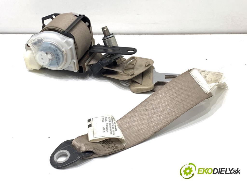 TOYOTA LAND CRUISER J12 samochód terenowy zamknięty 2006 127 kW 3.0 D-4D (KDJ120, KDJ125, KDJ121) 2982 Držiak BEZPEČNOSŤ pravy zad 