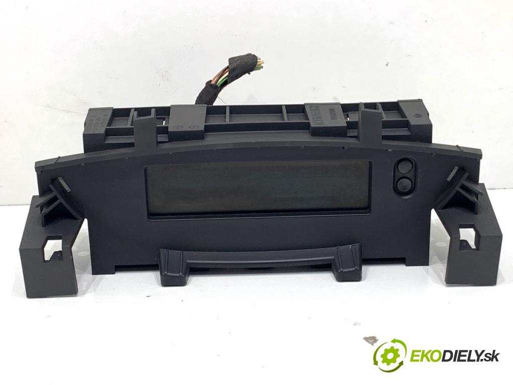 RENAULT THALIA II sedan 2011 55 kW 1.2 16V (LU2V) 1149 Displej 8200722451 (Přístrojová deska)