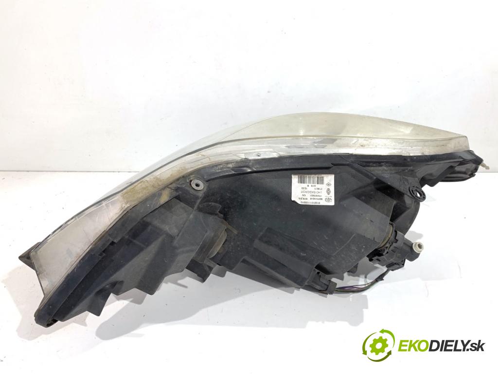 RENAULT THALIA II sedan 2011 55 kW 1.2 16V (LU2V) 1149 Svetlomet pravy predný 7701070631