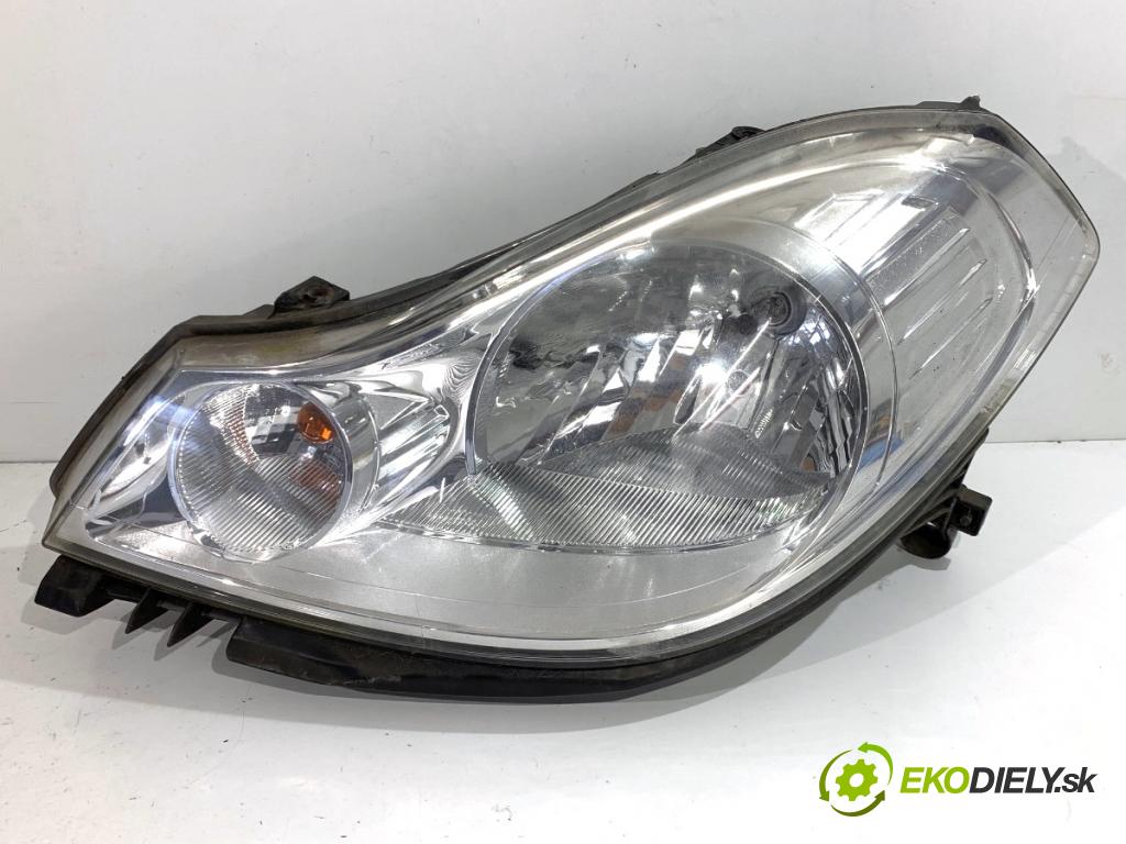RENAULT THALIA II sedan 2011 55 kW 1.2 16V (LU2V) 1149 Svetlomet ľavy predný 7701070630
