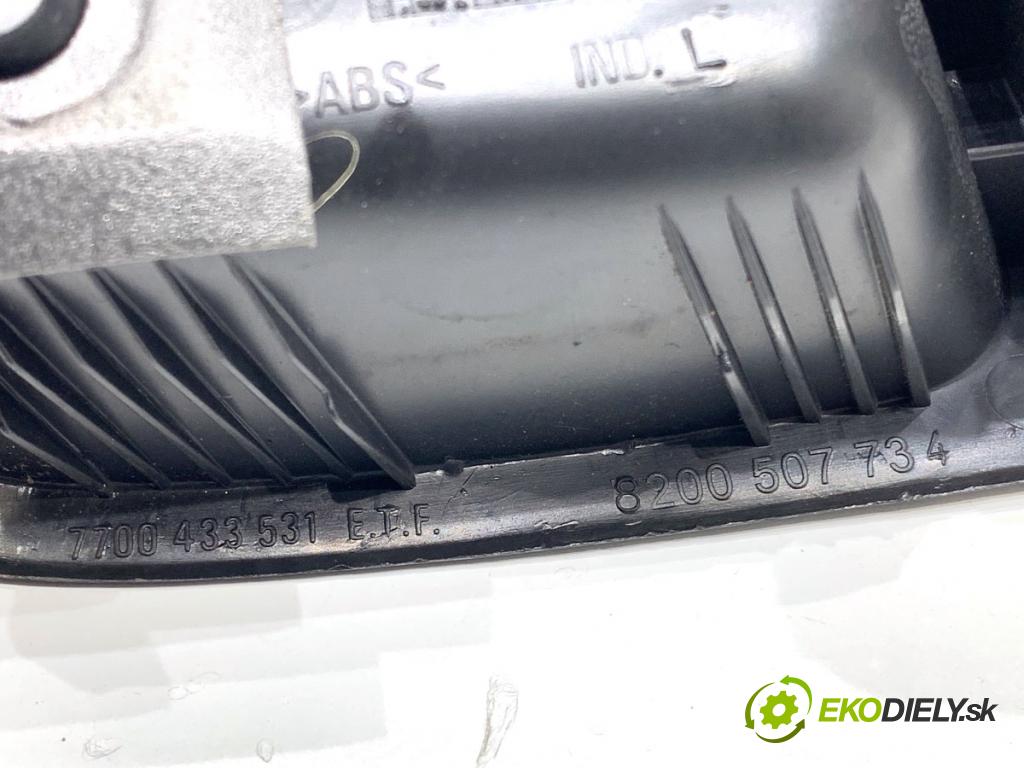 RENAULT THALIA II sedan 2011 55 kW 1.2 16V (LU2V) 1149 Prepínač okien 8200507734 (Prepínacie páčky pod volantom)