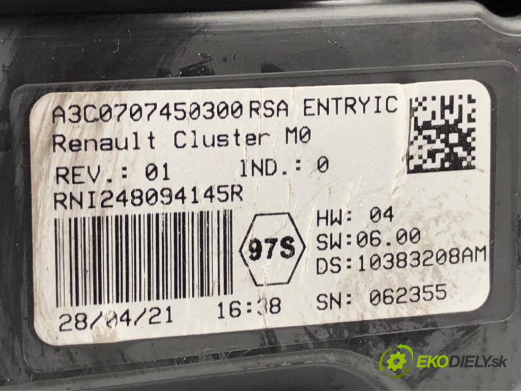 RENAULT MASTER III Skrzynia 2021 120 kW 2.3 dCi 165 FWD (FV0P, FV0U, FV11, FV12) 2298 prístrojovka 248094145R (Přístrojová deska)