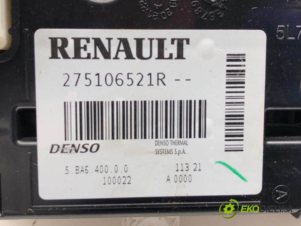 RENAULT MASTER III Skrzynia 2021 120 kW 2.3 dCi 165 FWD (FV0P, FV0U, FV11, FV12) 2298 Panel ovládania kúrenia 275106521R (Prepínacie páčky pod volantom)