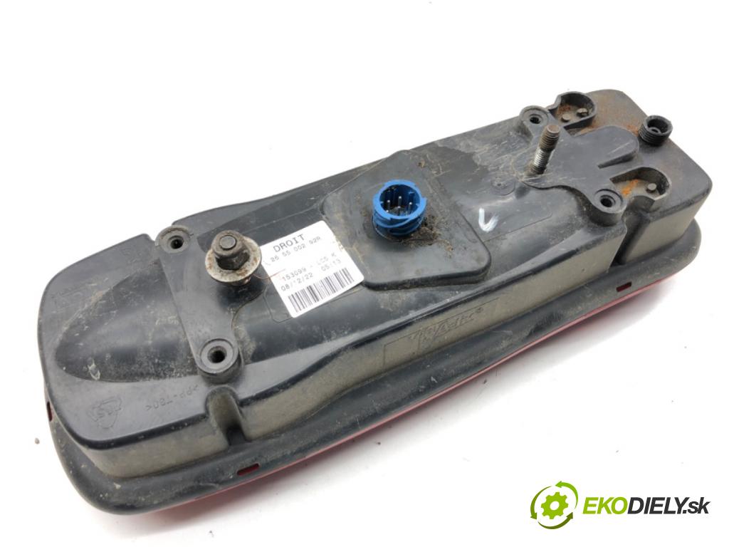 RENAULT MASTER III Skrzynia 2021 120 kW 2.3 dCi 165 FWD (FV0P, FV0U, FV11, FV12) 2298 světlo levý zadní část 265500292R