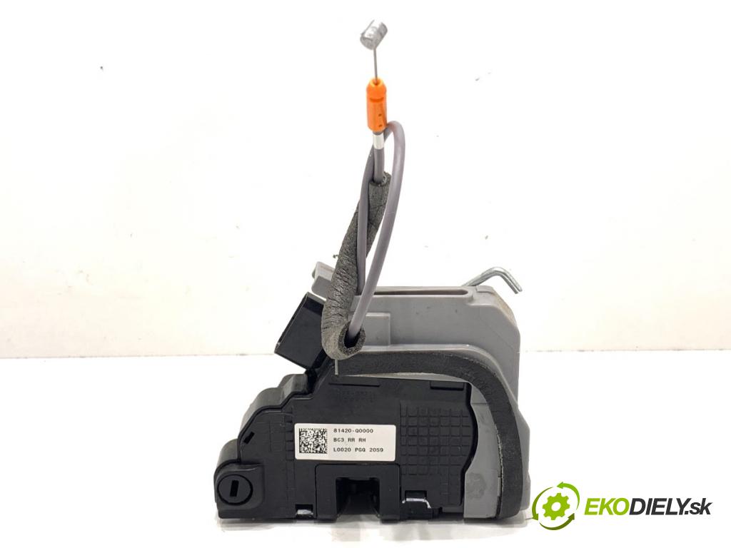 HYUNDAI i20 III liftback 2020 62 kW 1.2 1197 zámok Dvere pravy zad 81420-Q0000