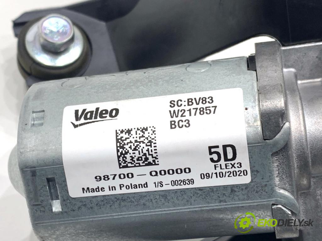 HYUNDAI i20 III liftback 2020 62 kW 1.2 1197 Motor stieračov zad 98700-Q0000