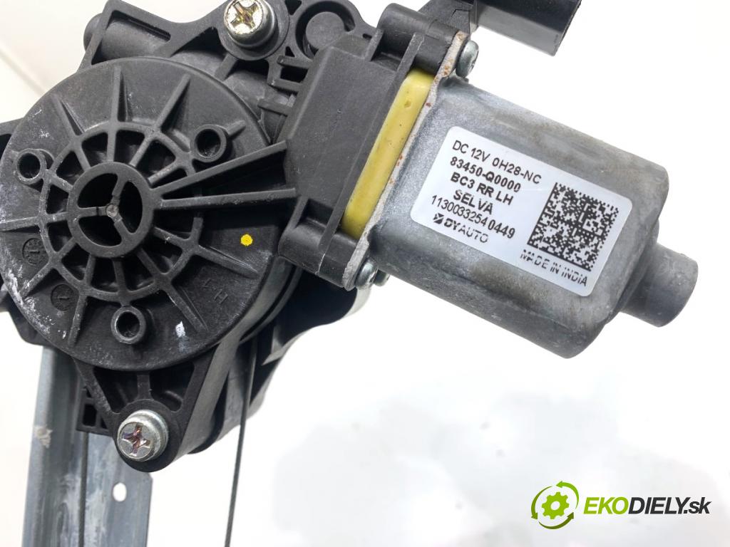 HYUNDAI i20 III liftback 2020 62 kW 1.2 1197 mechanismus okna levý zadní část 83450-Q0000