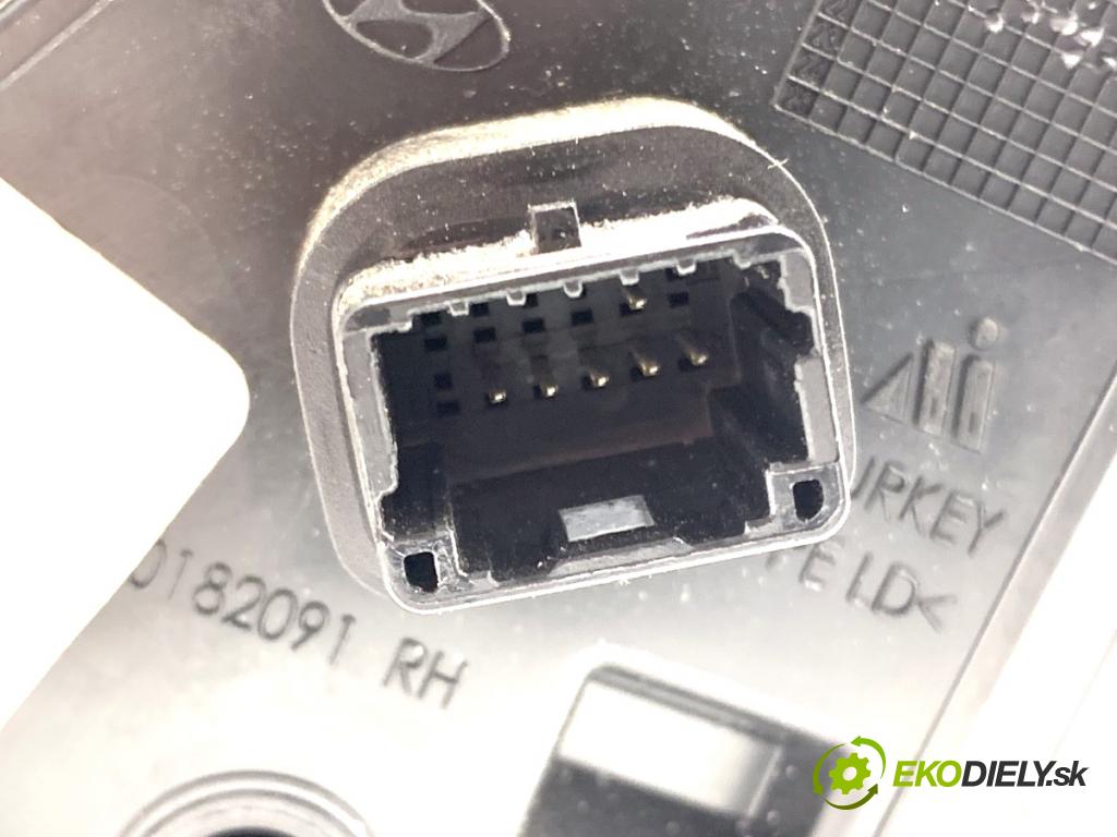 HYUNDAI i20 III liftback 2020 62 kW 1.2 1197 Spätné zrkadlo pravy