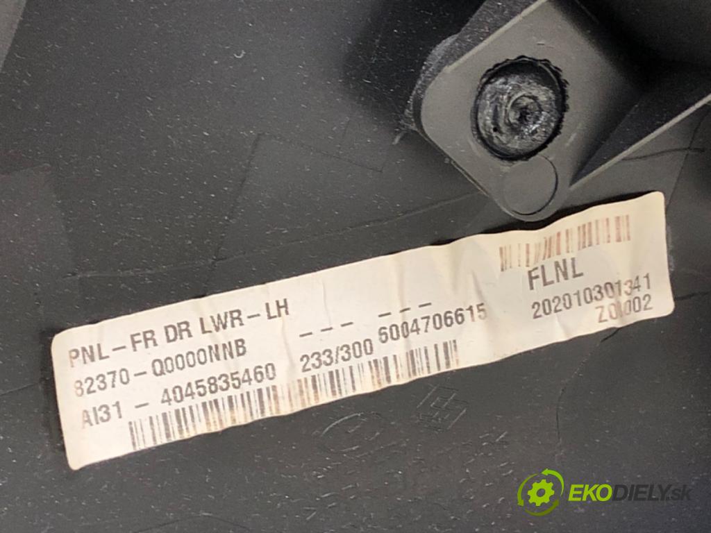 HYUNDAI i20 III liftback 2020 62 kW 1.2 1197 ča dveře levý přední část 82310-Q0000