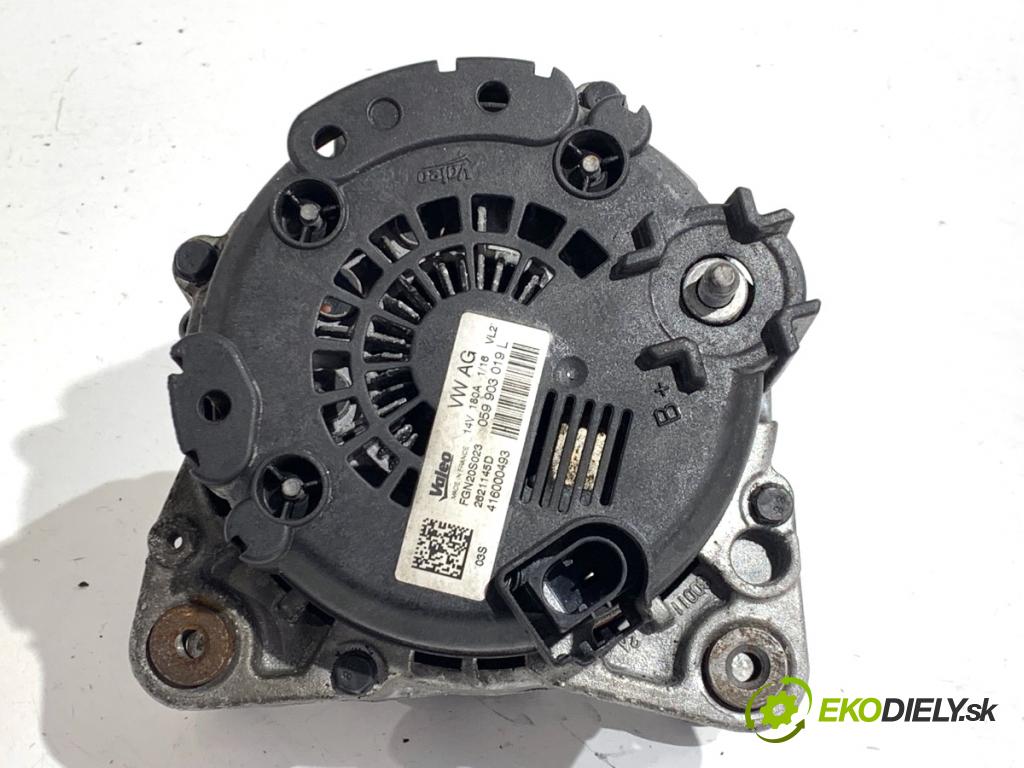 AUDI A6 C7 Kombi 2016 200 kW 3.0 TDI quattro 2967 Alternátor 059903019L (Alternátor)