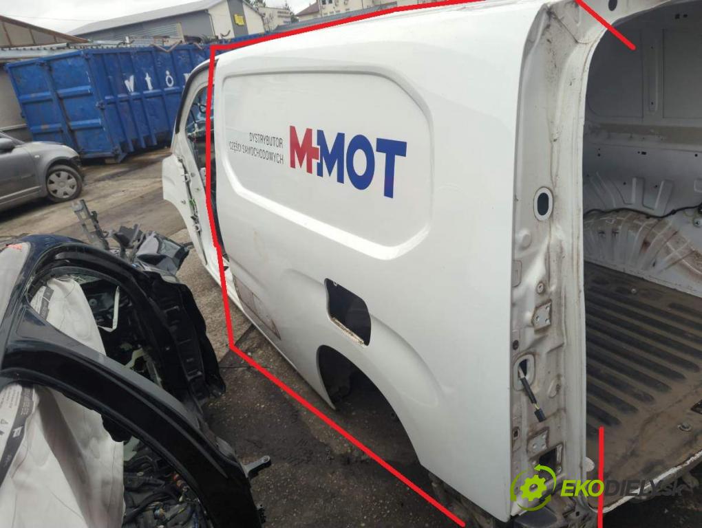 PEUGEOT PARTNER IV Nadwozie pełne/minivan 2020 75 kW 1.5 BlueHDi 100 1499 KAROSERIA ČTVRŤÁK čtvrťka levé 