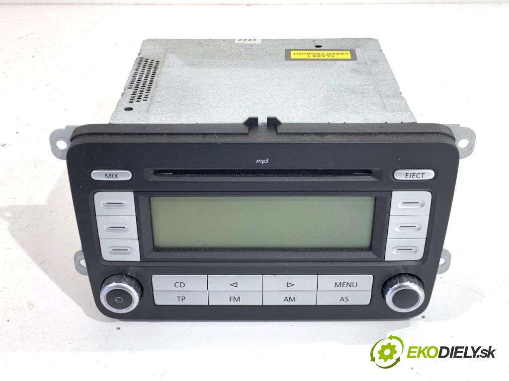 VW GOLF V liftback 2008 103 kW 1.4 TSI 1390 RADIO 1K0035186AF (Audio zariadenie)