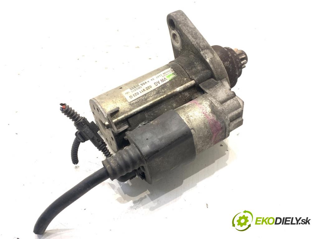 VW GOLF V liftback 2008 103 kW 1.4 TSI 1390 Štartér 02Z911023G (Štartér)
