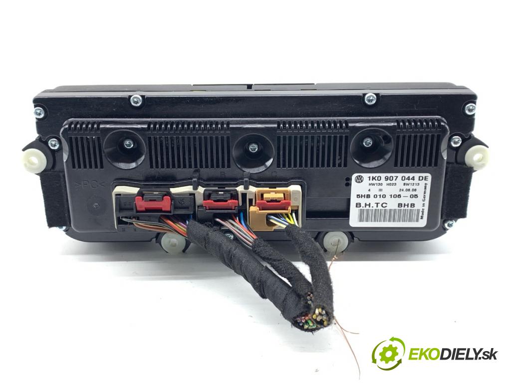 VW GOLF V liftback 2008 103 kW 1.4 TSI 1390 Panel ovládania kúrenia 1K0907044DE (Prepínacie páčky pod volantom)