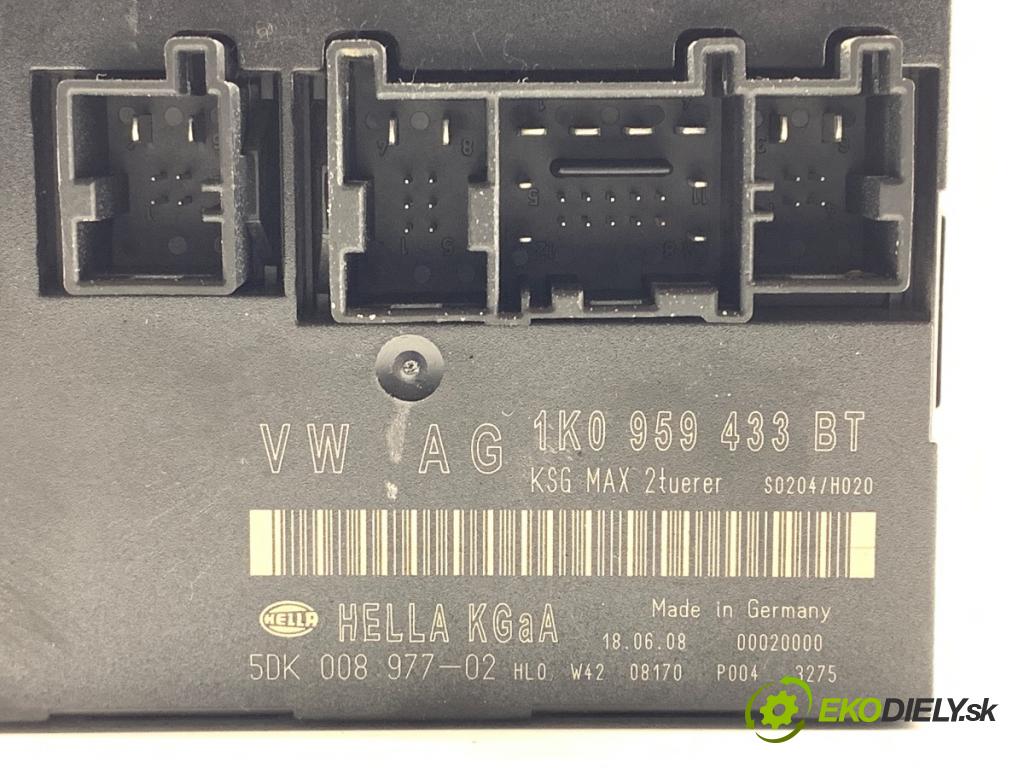 VW GOLF V liftback 2008 103 kW 1.4 TSI 1390 Modul komfortu 1K0959433BT (Modul komfortu)