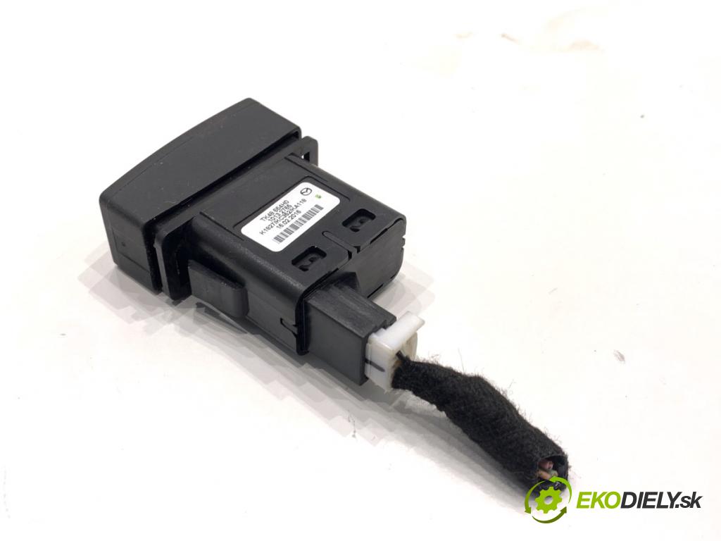 MAZDA CX-9 SUV 2016 184 kW 2.5 T AWD 2488 Spínač svetiel výstražných (núdzových) TK48664H0 (Prepínacie páčky pod volantom)