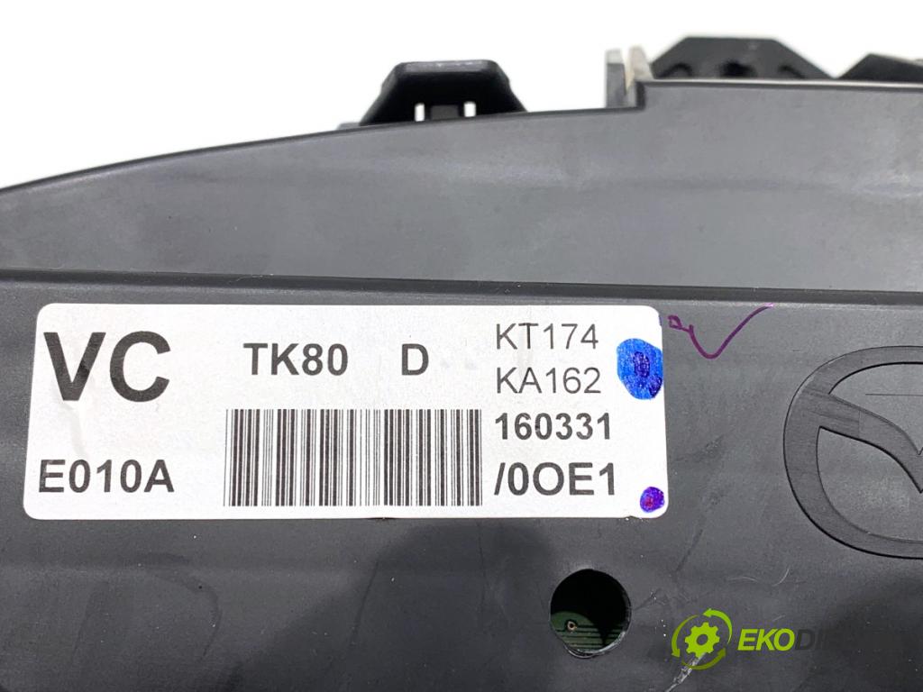 MAZDA CX-9 SUV 2016 184 kW 2.5 T AWD 2488 Prístrojovka TK4955430 (Prístrojová doska)