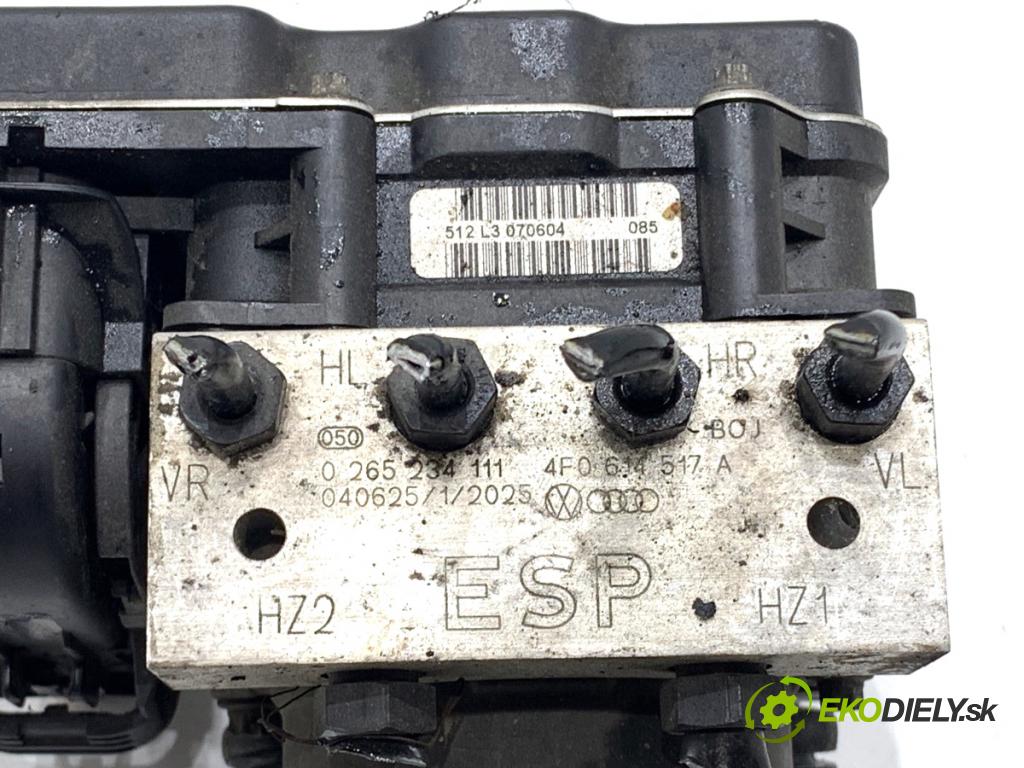 AUDI A6 C6 sedan 2004 165 kW 3.0 TDI quattro 2967 Pumpa ABS 4F0614517A (Pumpa ABS)