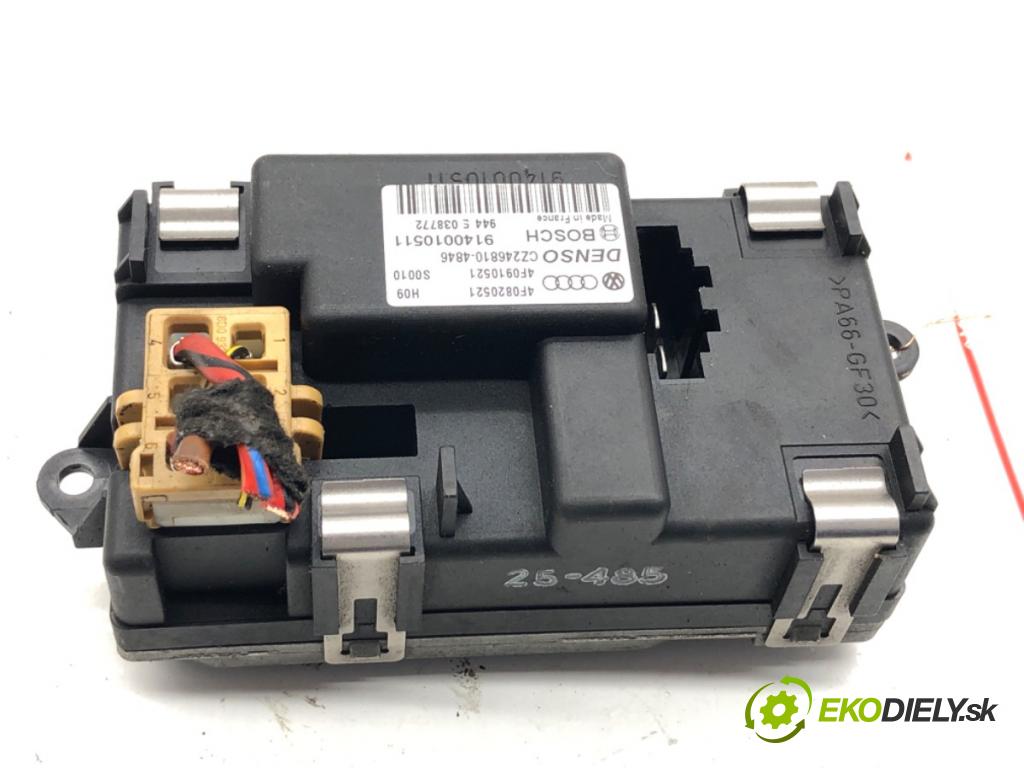 AUDI A6 C6 sedan 2004 165 kW 3.0 TDI quattro 2967 Odpor, rezistor kúrenia vzduchu 9140010511 (Odpor (rezistor) kúrenia)