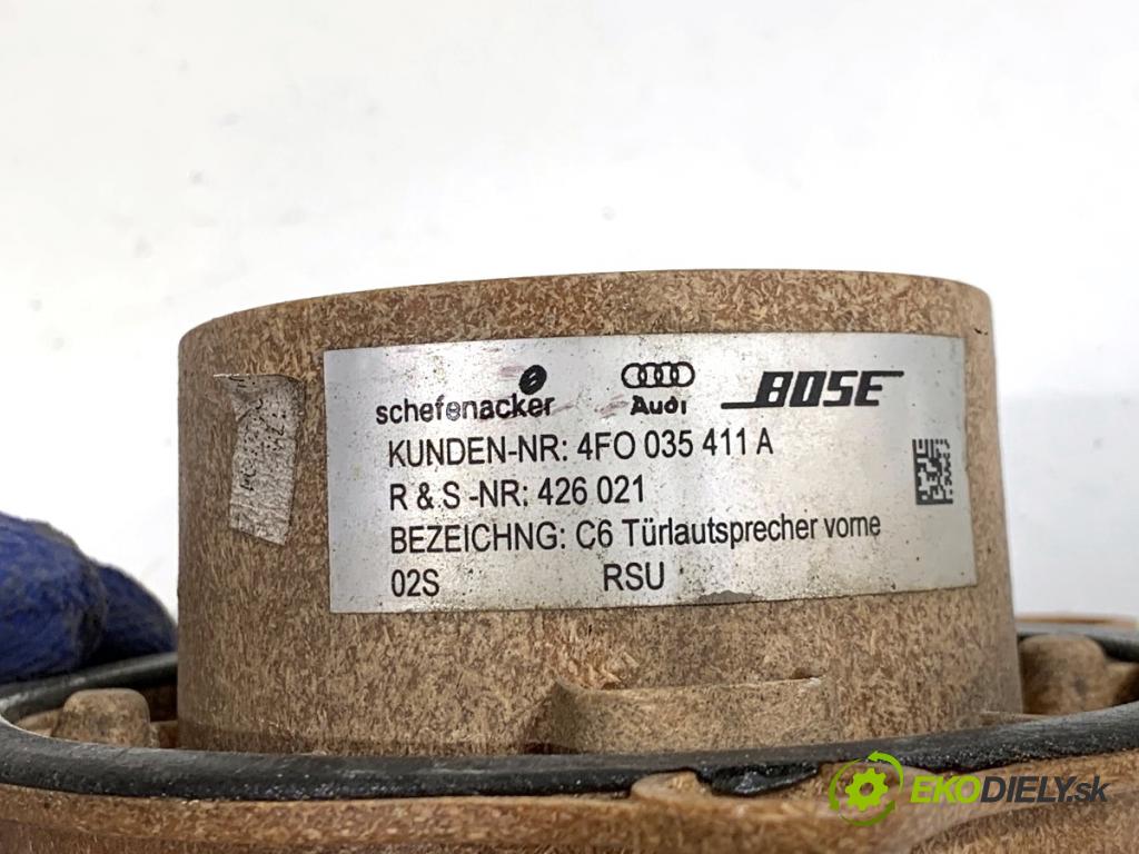 AUDI A6 C6 sedan 2004 165 kW 3.0 TDI quattro 2967 reproduktory 4F0035381A 4F0035415A