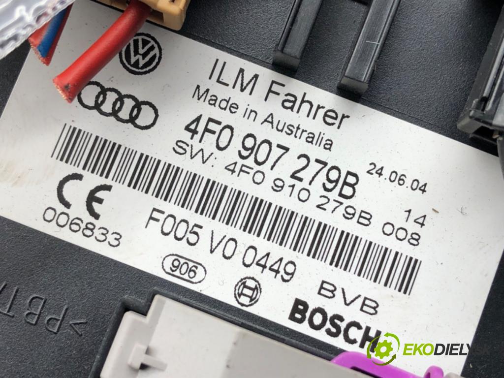 AUDI A6 C6 sedan 2004 165 kW 3.0 TDI quattro 2967 modul světel 4F0907279B (Řídící jednotka ostatní)