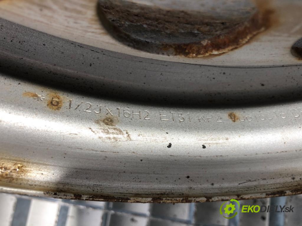 VW TRANSPORTER T6 Autobus 2020 81 kW 2.0 TDI 1968 disk plechový 16 5X120 6,5J ET51 7H0601027D