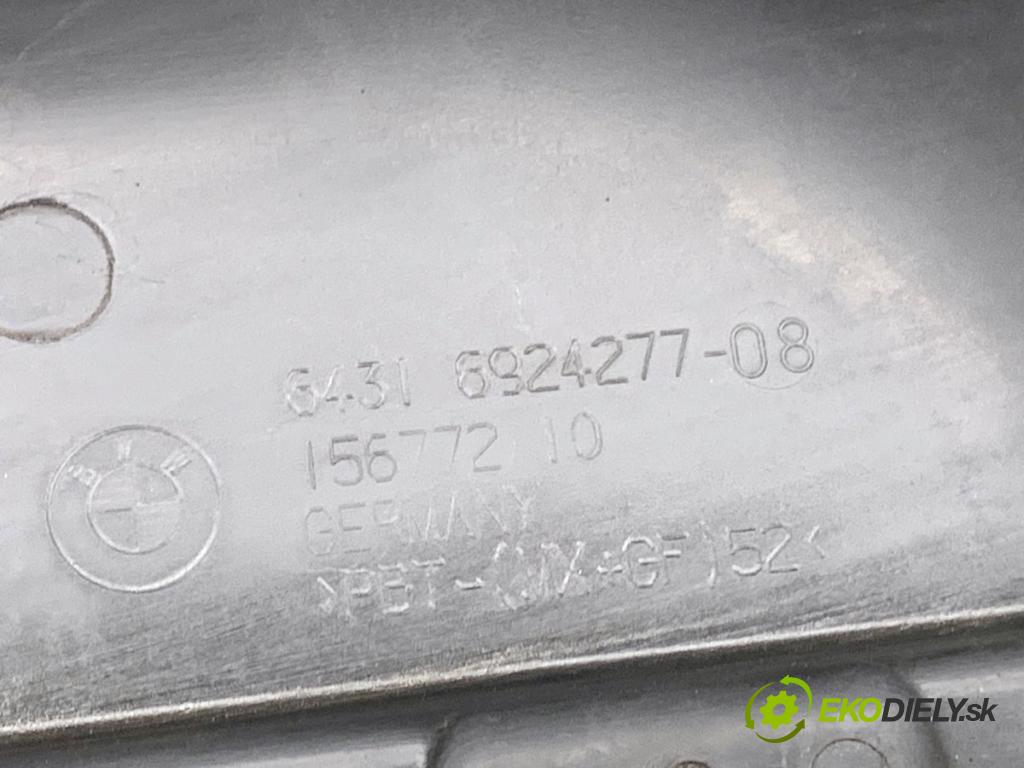 BMW E90 sedan 2005 110 kW 320 i 1995 torpédo plast pod čelní okno 6924277 (Plast pod čelním sklem)