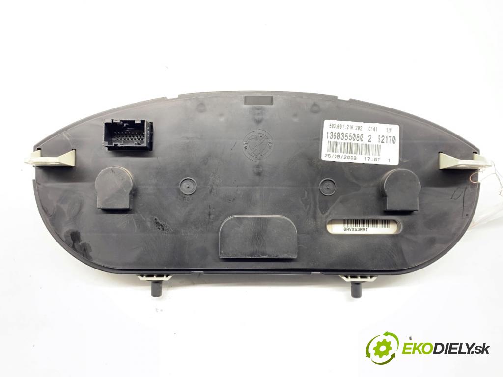 PEUGEOT BOXER I Autobus 2008 88 kW 2.2 BlueHDi 120 2179 Prístrojovka 1360355080 (Prístrojová doska)