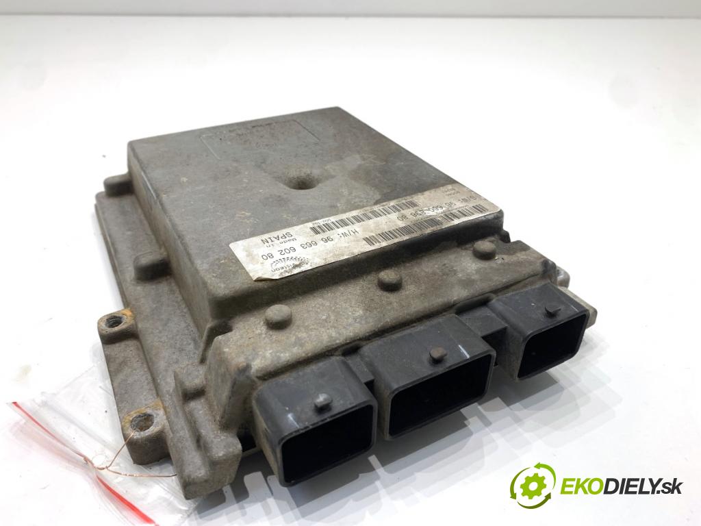 PEUGEOT BOXER I Autobus 2008 88 kW 2.2 BlueHDi 120 2179 řídící jednotka motora 9666089880 (Řídicí jednotka)