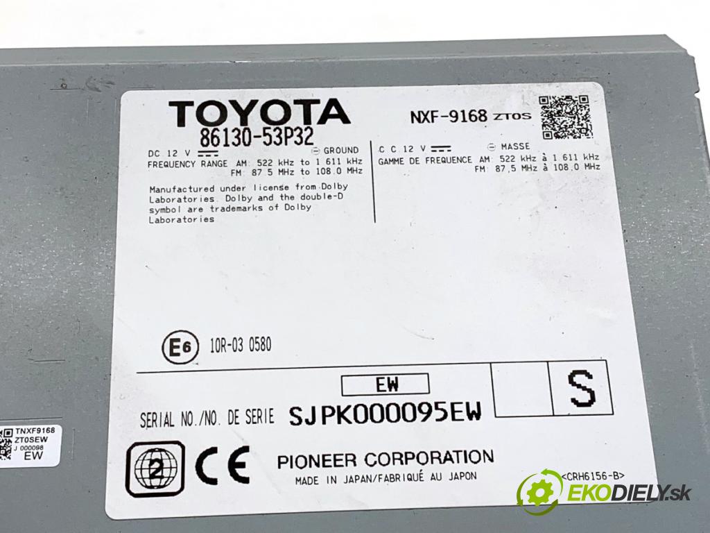 LEXUS IS sedan 2019 133 kW 300h (AVE30_) 2494 Panel ovládania radia Navigácia NXF-9168