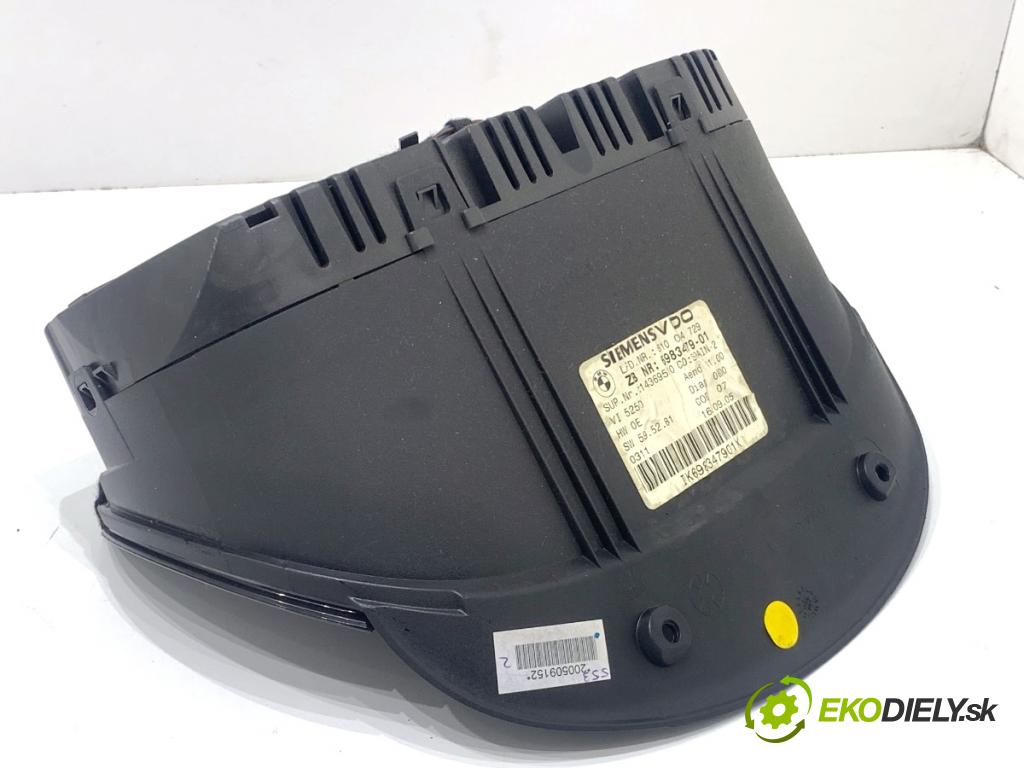 BMW E90 sedan 2005 110 kW 320 i 1995 Prístrojovka 6983479 (Prístrojová doska)