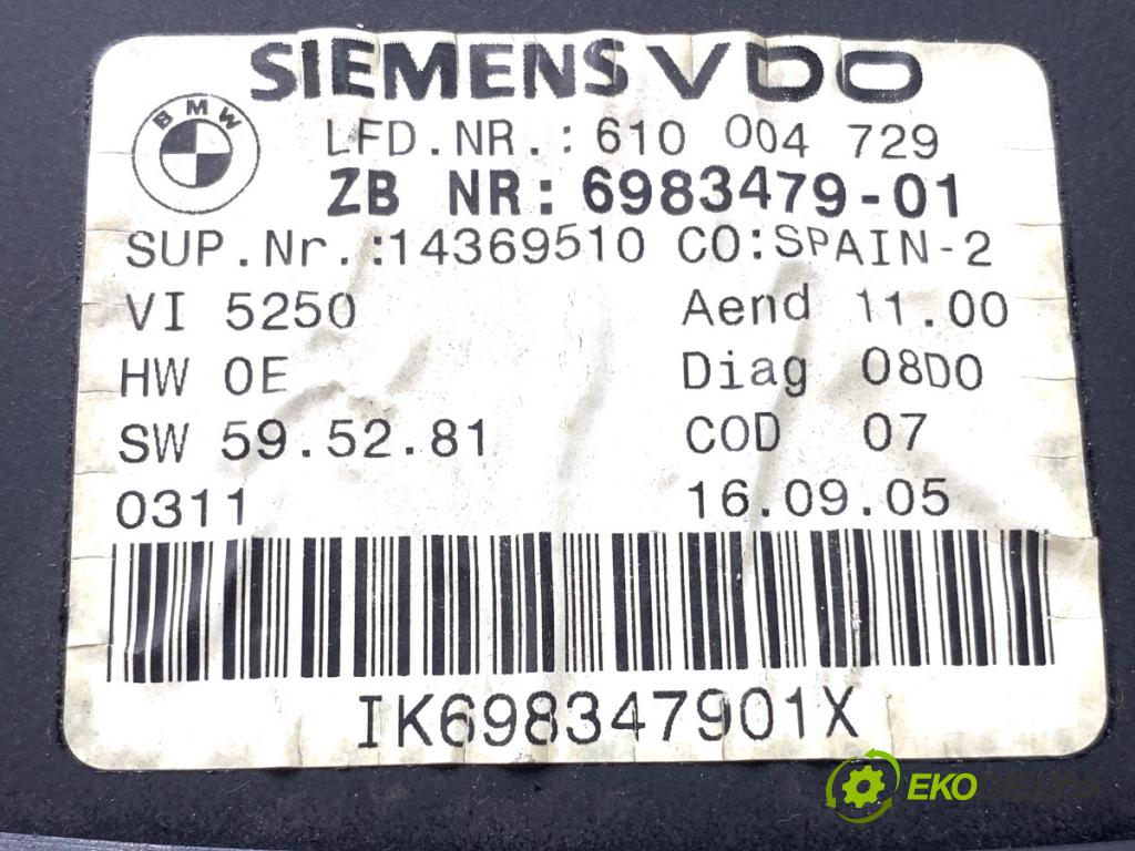 BMW E90 sedan 2005 110 kW 320 i 1995 prístrojovka 6983479 (Přístrojová deska)