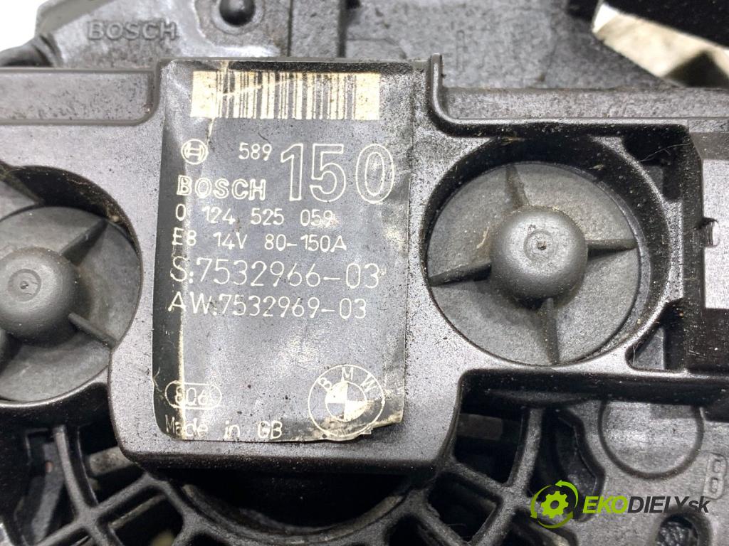 BMW E90 sedan 2005 110 kW 320 i 1995 Alternátor 0124525059 (Alternátor)