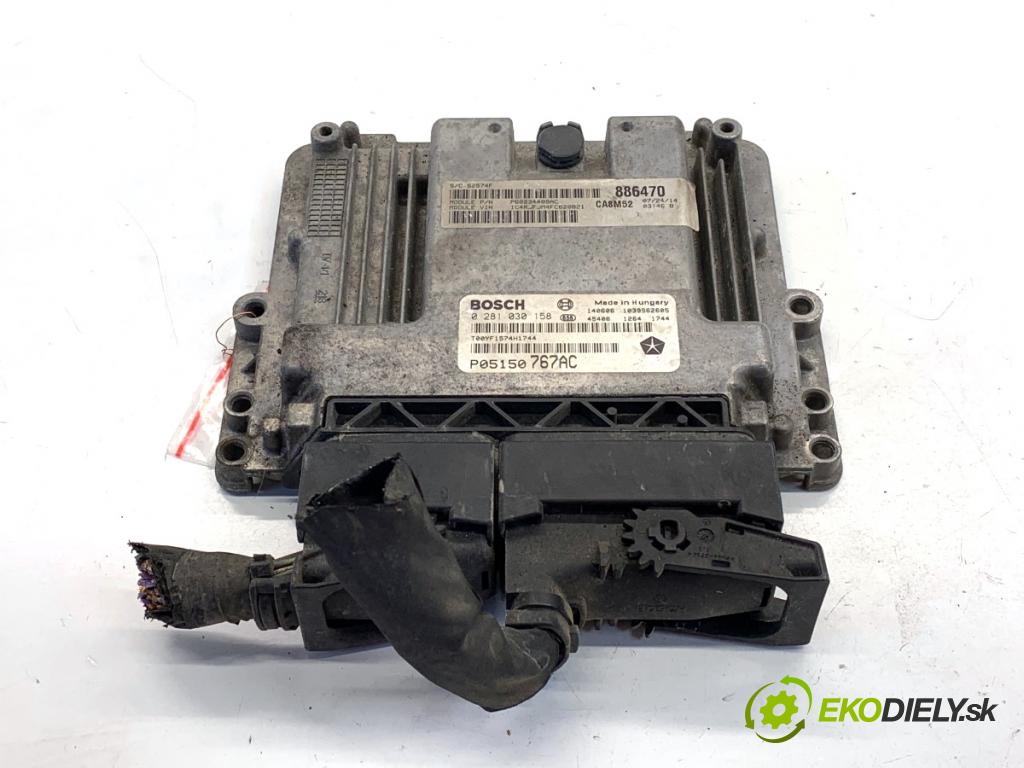 JEEP GRAND CHEROKEE WK SUV 2014 184 kW 3.0 CRD V6 4x4 2987 řídící jednotka motora P05150767AC (Řídicí jednotka)