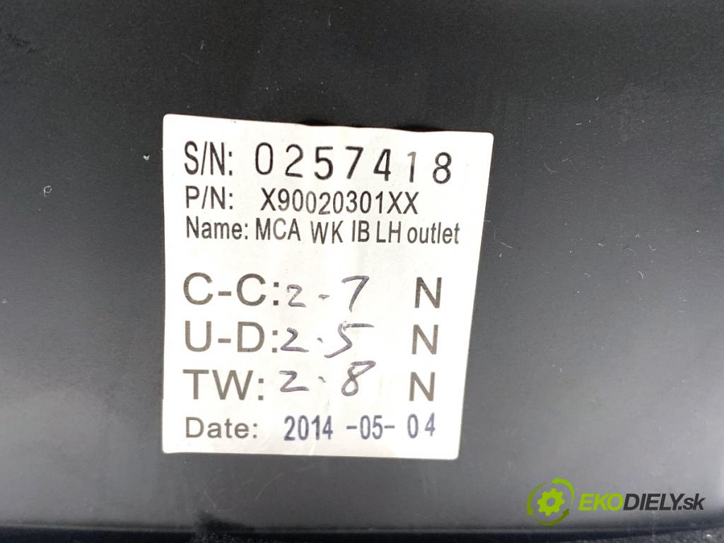 JEEP GRAND CHEROKEE WK SUV 2014 184 kW 3.0 CRD V6 4x4 2987 mří topení přední část